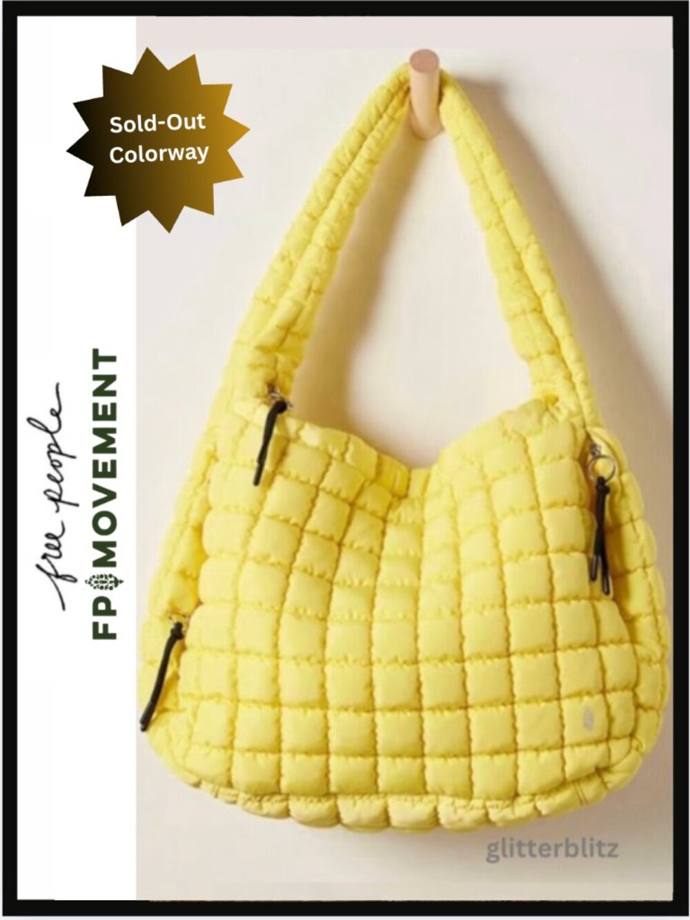 Free People Quilted Carryall  NWT